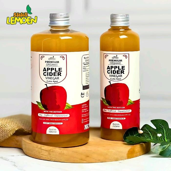 

Pilihan- Cuka Apel - Apple Cider Vinegar With Mother Premium Organik By Suur Lemoen Original