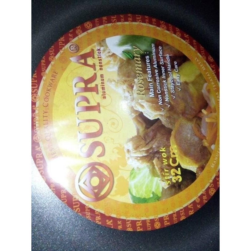 Supra Stir Wok 32 Cm / Wajan Rosemary 32Cm