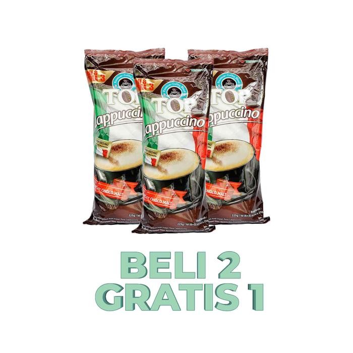 

Pilihan- 3Pcs Top Sachet Cappucino 6X25 Gram