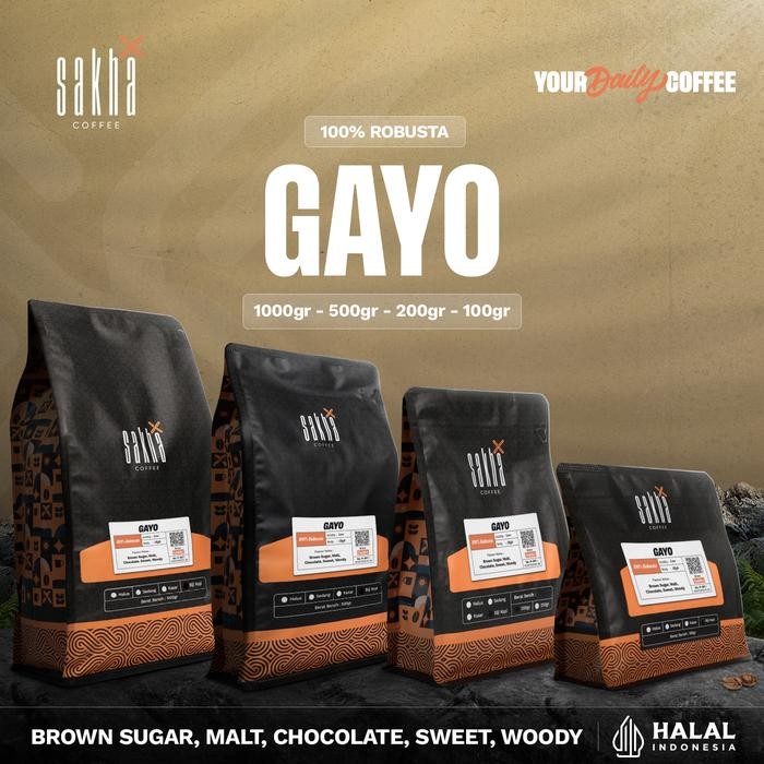 

Pilihan- Kopi Robusta Gayo Aceh Sumatra Coffee Beans Espresso Roast Biji Bubuk