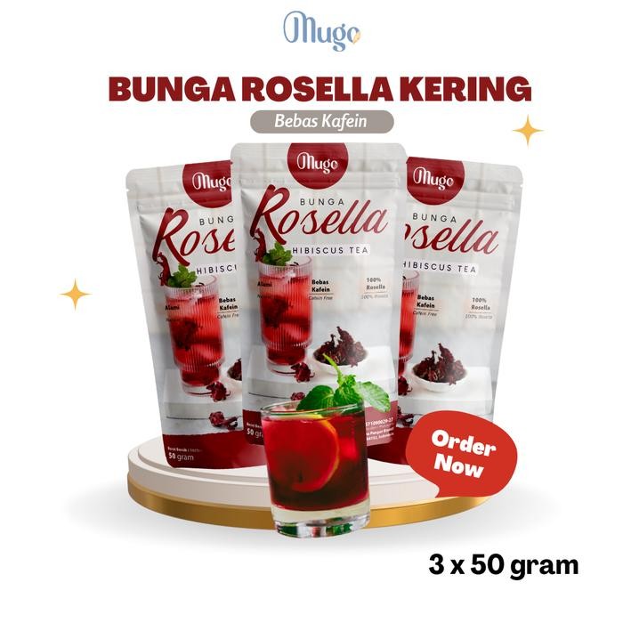

Pilihan- Paket 3Pcs Bunga Rosella Merah Kering Alami 50 Gram
