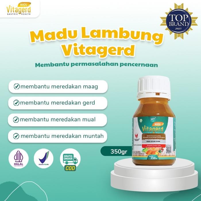 

Pilihan- Vitagerd Madu Lambung - Membantu Masalah Asam Lambung, Gerd, Mual, Muntah Dan Ganguan