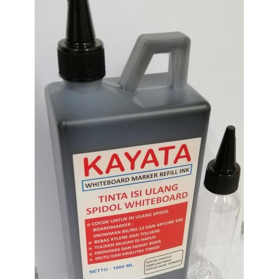 

Tinta Isi Ulang Spidol Whiteboard Kayata Ukuran Besar Literan 1 Liter