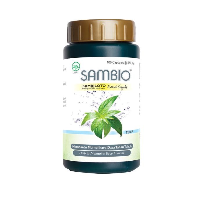 

Sambio 100 Kapsul - Sambiloto Herbal Borobudur Daya Tahan Tubuh Shopee Terlaris