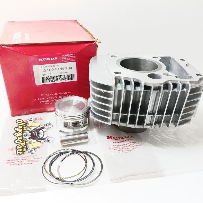 new blok seher kph komplit ring piston kit kharisma supra x125 kirana