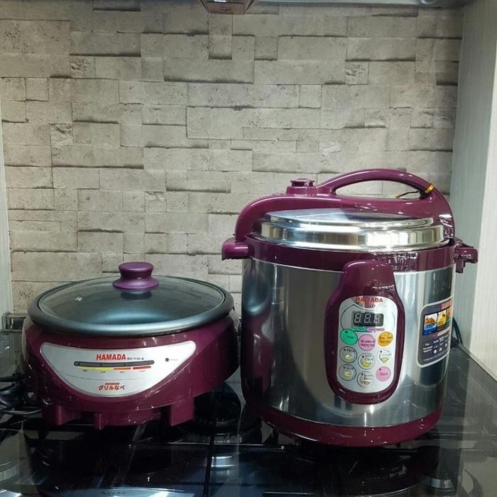 PRESTO SICO HAMADA EPC X338 PRESSURE COOKER FREE STEAMBOT BH1130