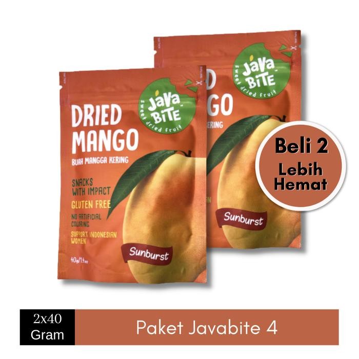 

Promo Bundle Dried Mango Sunburst 2pcs Java Bite 50gram