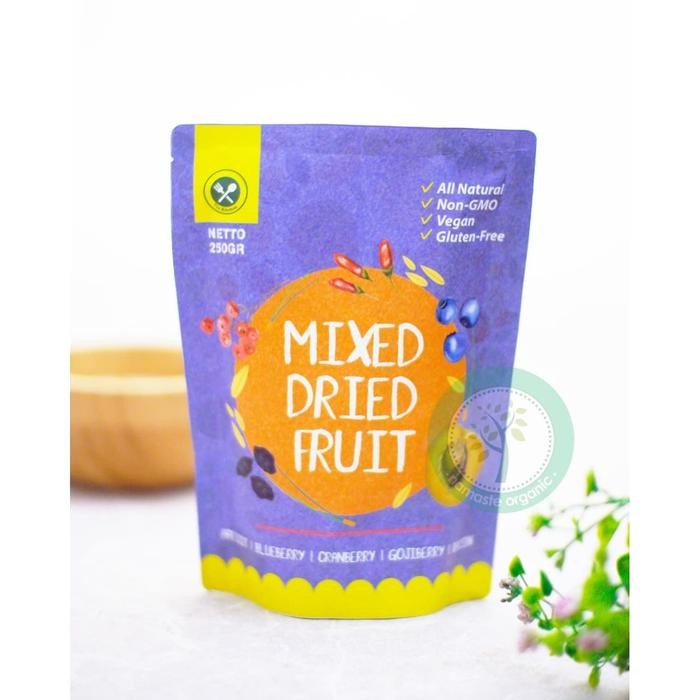 

MIXED DRIED FRUIT 250GR