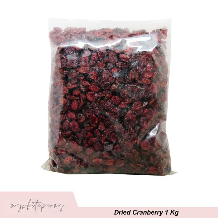 

Dried Cranberry USA kemasan repack 1 Kg