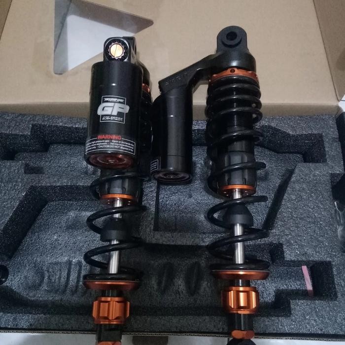 SHOCK BREAKER BELAKANG TABUNG ATAS MEREK REDIT GP 299 UK 340MM HITAM
