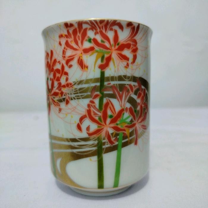 pajangan cangkir keramik antik jepang d332