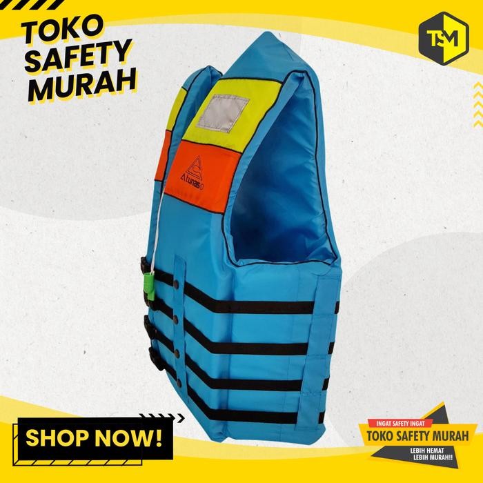 Baju Pelampung Atunas Turkish Tosca / Life Vest / Life Jacket Anak Dewasa