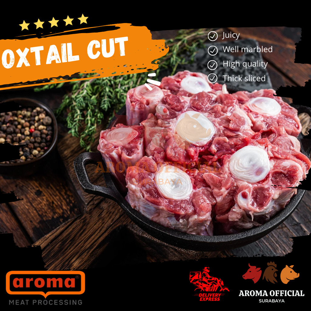 

AROMA Oxtail Cut HALAL Frozen Food