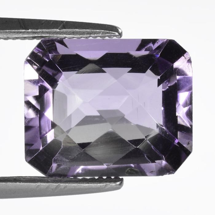 NATURAL AMETHYST Ametis Kecubung Ungu Asli 100% Octagon Cutting Origin Brazil Untuk Perhiasan Cincin