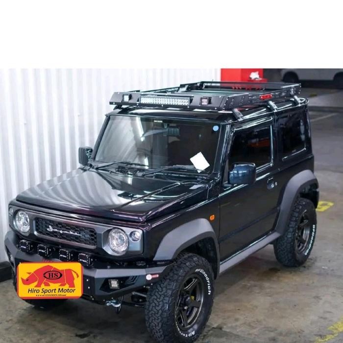 Roof Rack Solar Hamer Jimny Jb74+Led For 3Pintu Dan 5Pintu