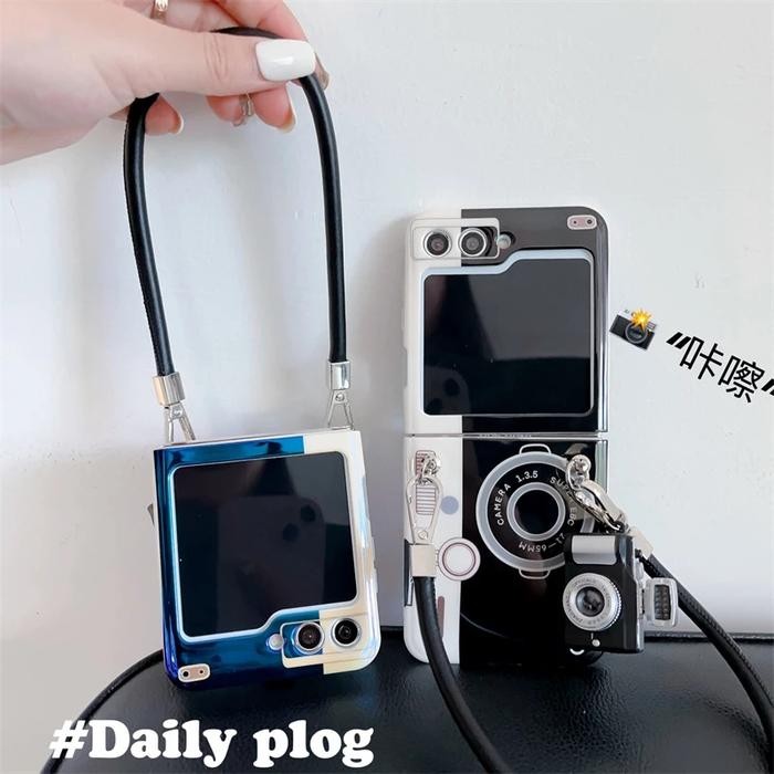 camera light strap case casing tali samsung z flip 5 z flip5 zflip