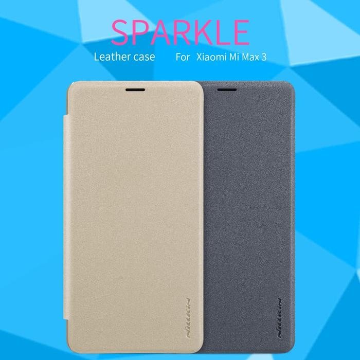 Nillkin Flip Case (Sparkle Leather Case) - Xiaomi Mi Max 3