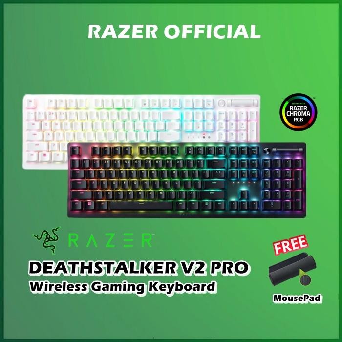 TERBARU Razer DeathStalker V2 Pro Low Profile Wireless Keyboard Death Stalker PROMO