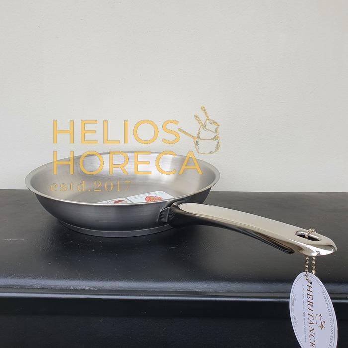 Promo Bima Heritance Pro-Lite Fry Pan 26Cm Bp121826, Inox Premium Stainless Steel Frying Pan