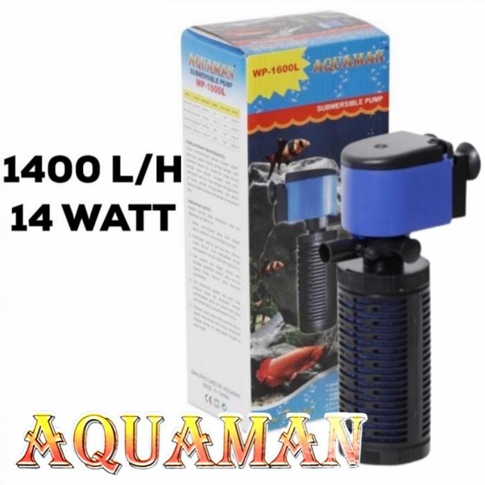 AQUAMAN WP 1600L POMPA AQUARIUM INTERNAL FILTER AQUARIUM