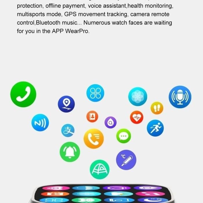 DT8 Ultra Smartwatch DT 8 no 1 Alloy 2.0 Inch Display Watch Termometer