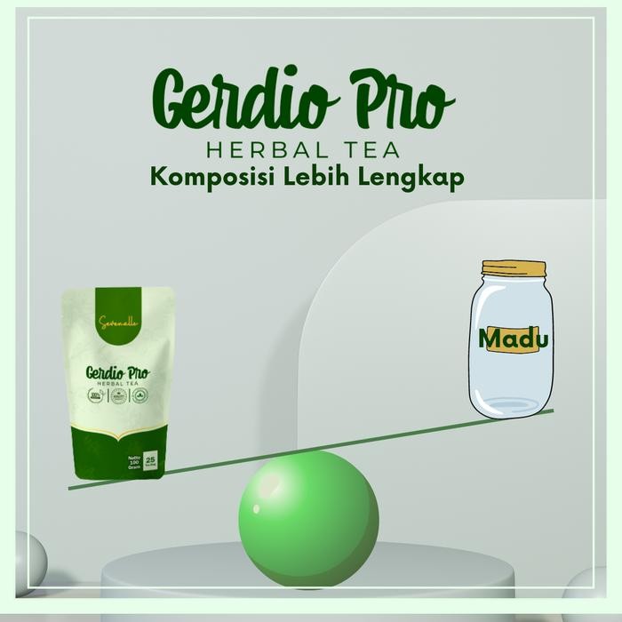 

Promo Gerdio Pro Teh Rempah Alami Diskon
