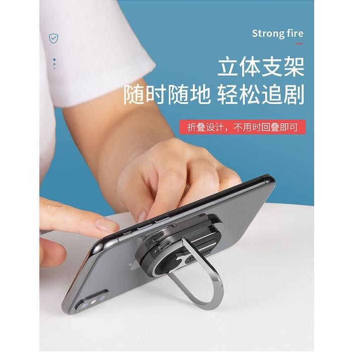 Korek Api Elektrik Ring holder handphone USB Charger