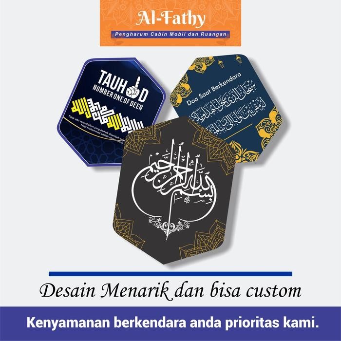 Parfum Mobil Aroma Premium Pewangi Dan Pengharum Desain Islami
