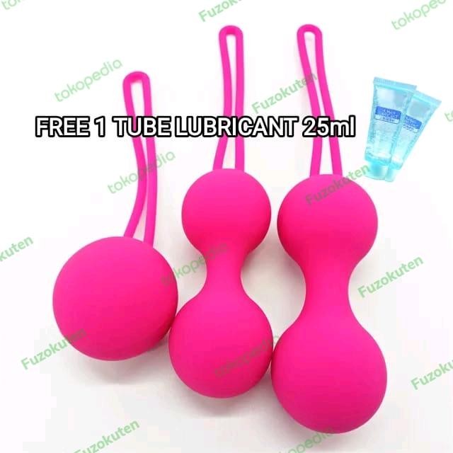 Alat Senam Kegel Bola Kegel Yoga Kegel Ball isi 3 Bola