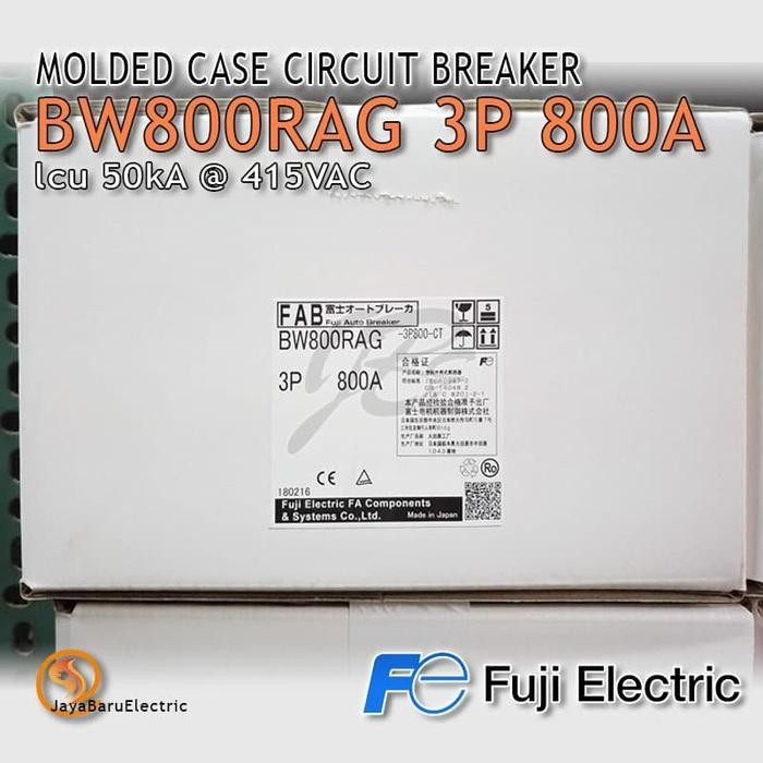 Limited Mccb Fuji Bw800Rag 3P 800A Terlariss 
