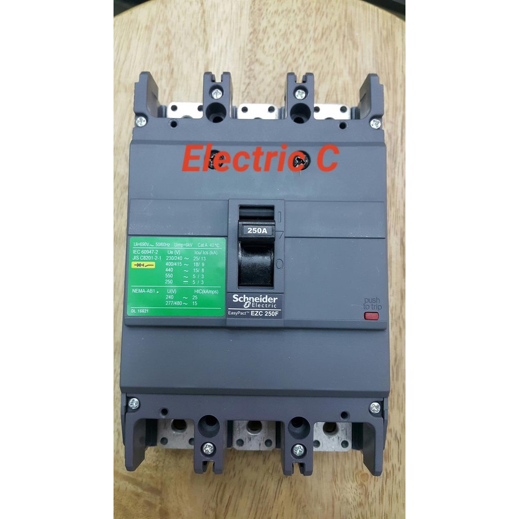 Populer Schneider Electric / Merlin Gerin / Mccb Ezc 250 F / Nfb 3Phase 250 A Terlariss 
