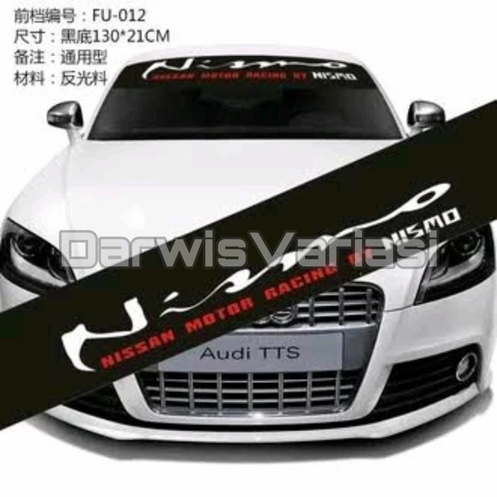 Stiker Sticker Kaca Mobil Depan nismo