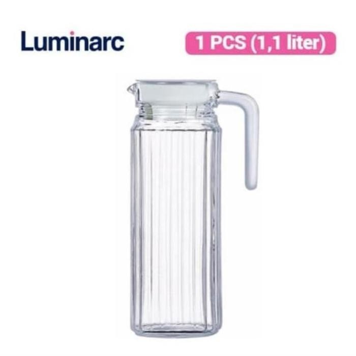 1 SET ISI 6 PCS PITCHER LUMINARC1.1 LITER/WATER JUG