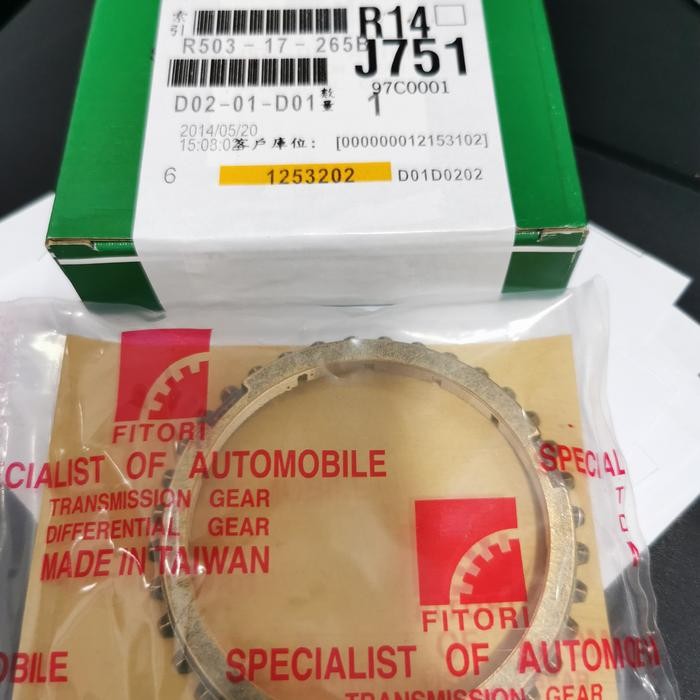 Jual Gigi Kuningan Ring Syncronis Ford Ranger 36 Gigi R503-17-265B