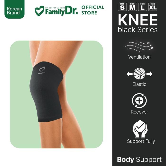 FAMILY DR Knee Support BLACK