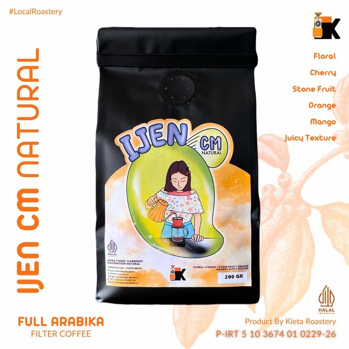 

Kopi Arabika Ijen CM Natural