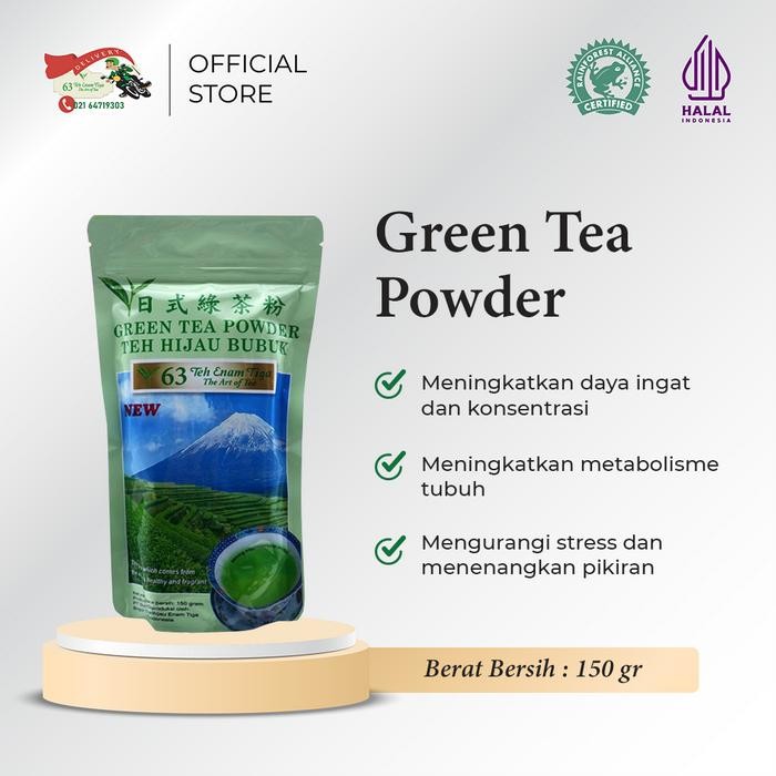 

Teh 63 Green Tea Powder