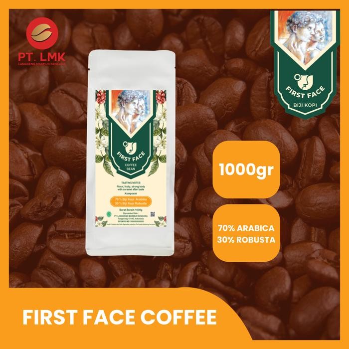 

First Face Coffee 70/30 Mix Blend Arabika Robusta Biji Kopi 1 Kg
