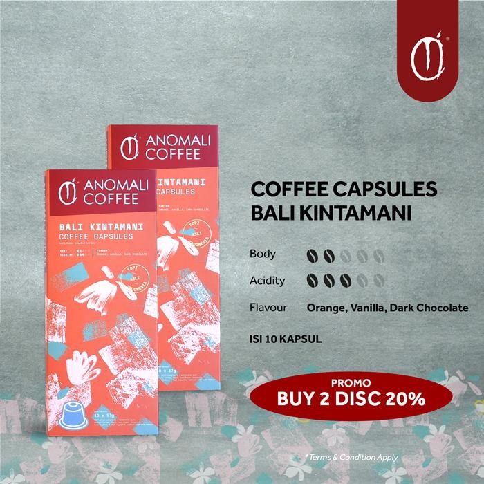 

Anomali Coffee Capsules Bali Kintamani