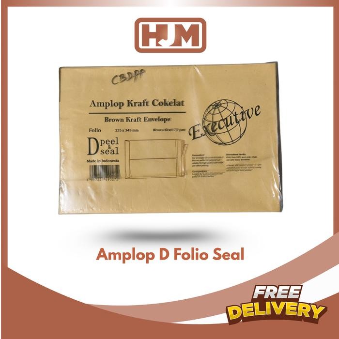 

AMPLOP D / AMPLOP FOLIO SEAL ( LEM ) KODE 1183