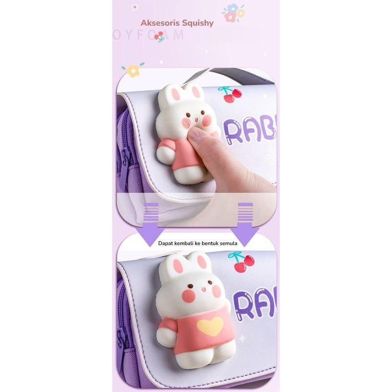 

Kotak Tempat Pensil Squishy 3D Pencil Case Waterproof Jumbo Dijinjing