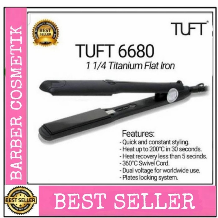 NEW catok tuft 6680 catok rambut tuft profesional STRAGTENER IRON