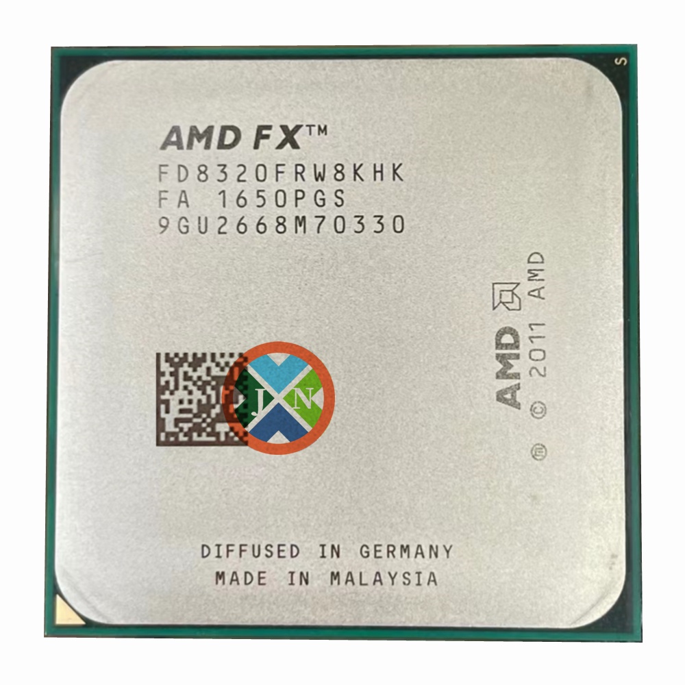 NWK AMD FX-Series FX-8320 FX 8320 3.5 GHz Eight-Core CPU Processor FD8320FRW8KHK Socket AM3+