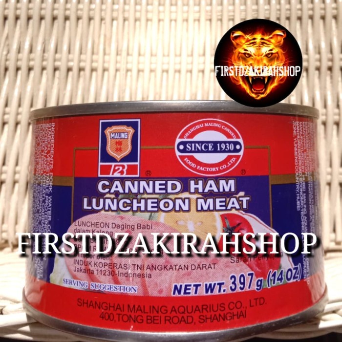 

MALING CANNED HAM LUNCHEON MEAT 397GR KODE 452
