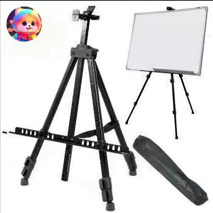 

White Board Tripod / Poster Frame / Easel Lukis