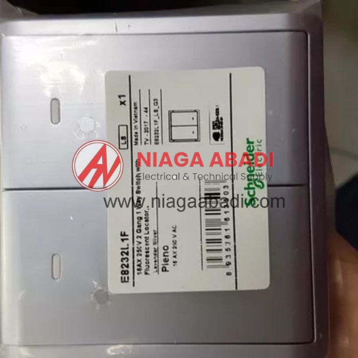 BEST SELLER SAKLAR SERI / DOUBLE PIENO SILVER 2 GANG 1 WAY