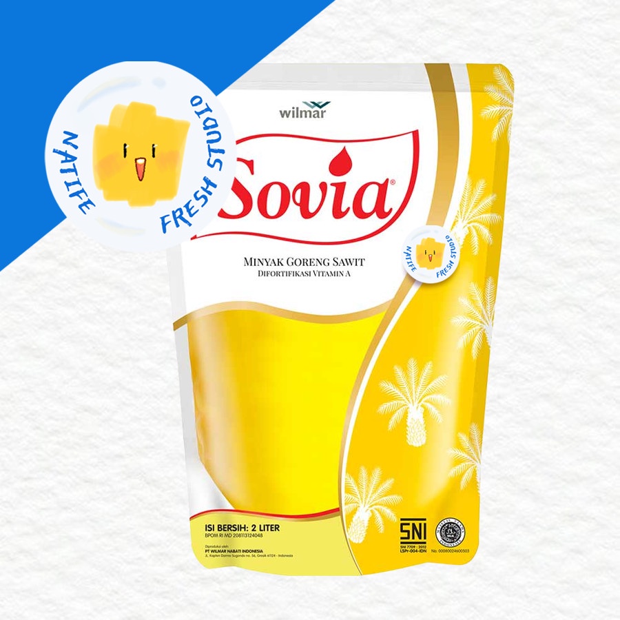 

SOVIA MINYAK GORENG 2 liter 2000 ml Pouch Refill | SOFIA Cooking Vegetable Oil 2 L 2L pcs dus