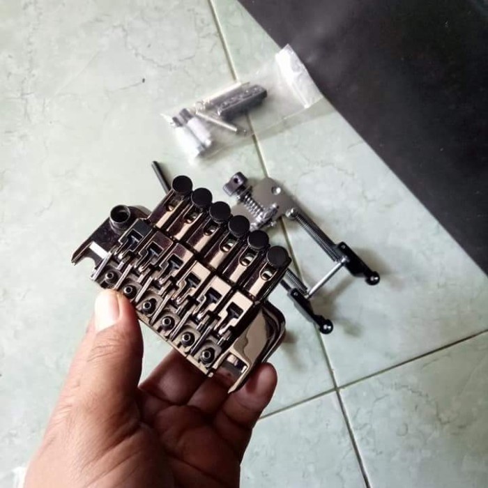 tremolo gitar edge zero 2 zps cosmo tanpa tutup cover belakang