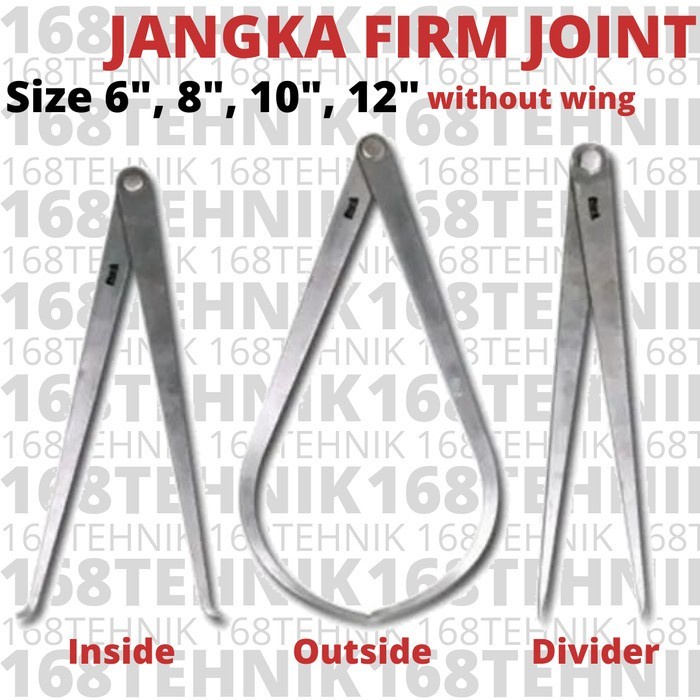 

DISKON SUPER JANGKA BESI 18" JANGKA LUAR POLOS 18" FIRM JOINT OUTSIDE CALIPER 18" COD
