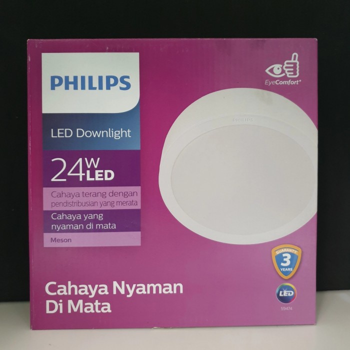 MURAH Lampu Downlight LED Philips Outbow Meson 24 Watt
